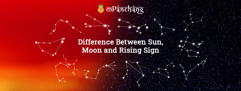 What is difference between Sun, Moon and Rising Sign