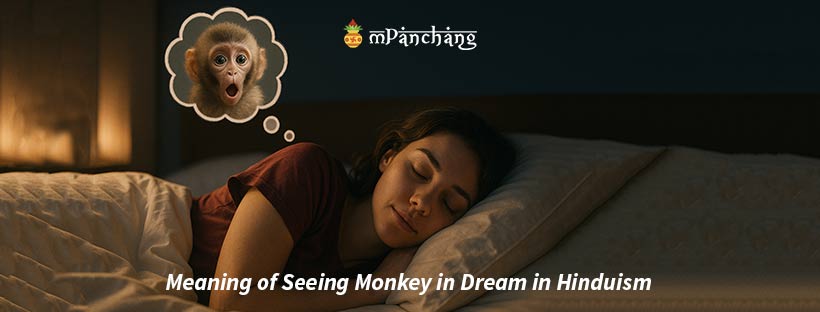Meaning of Seeing Monkey in Dream in Hinduism